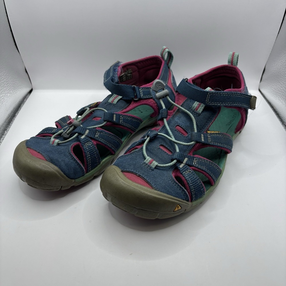KEEN Clearwater CNX Women's Hiking Water Sandals Teal Pink Blue Size 7 US